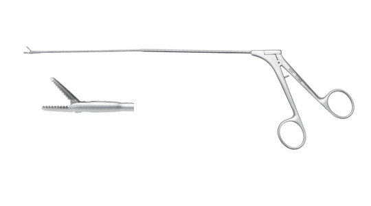 H183 laryngeal forceps (Alligator angle without hook)