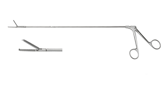 Esophageal forceps (duck mouth hook)